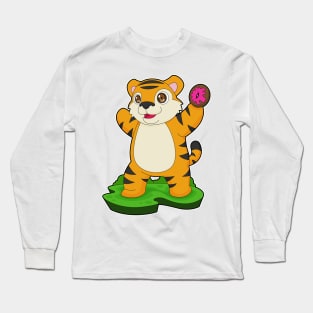 Tiger Donut Long Sleeve T-Shirt